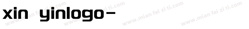 xin yinlogo字体转换